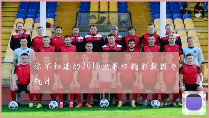 你不知道的2016世界杯精彩数据与统计