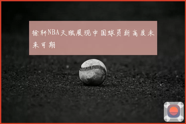 徐轩NBA天赋展现中国球员新高度未来可期